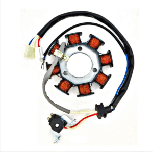 ESTATOR SUZUKI AX4 16-25, BIFASICO, 8 BOBINAS