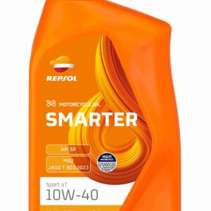 ACEITE 10W40 SMARTER SPORT SEMI-SINTÉTICO 4T  REPSOL 1L