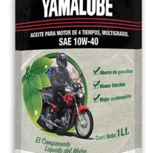 ACEITE 10W40 ECO-PACK SEMI-SINTÉTICO 4T  YAMALUBE 1L