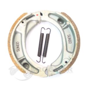 Balatas Delanteras y Traseras BAJAJ CT125, HONDA C90, XR150 L (JUEGO) (Tambor)