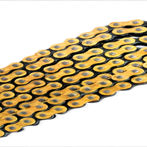 CADENA PARA MOTO REFORZADA 520H X 116L DORADA