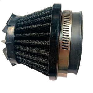 FILTRO DE AIRE CONICO CORTO 35, 42, 48MM NEGRO