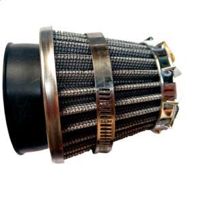 FILTRO DE AIRE CONICO ALTO 35, 42, 48MM PLATA