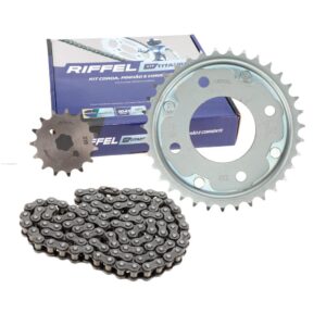 KIT DE TRACCIÓN (C/CADENA) 35T/15T CADENA 428H X 108L HONDA BIZ100