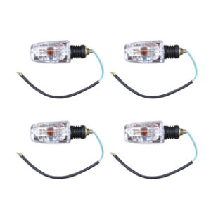 PAR DE DIRECCIONALES DELANTERAS/TRASERAS 12V HONDA GL150 CARGO 14-22, ITALIKA FT125 05-12