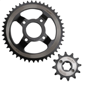 KIT DE ENGRANES (SPROCKET) MOTOKING ACERO 1045 520-45T/12T ITALIKA DM150