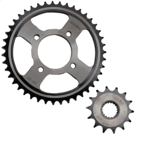 KIT DE ENGRANES (SPROCKET) MOTOKING ACERO 1045 428-43T/14T SUZUKI GS125