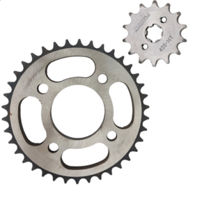 KIT DE ENGRANES (SPROCKET) MASUDA ACERO 1045 428-36T/14T ITALIKA AR110, AT110 RT, AT110, XT110, RT110, HONDA WAVE 100