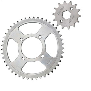 KIT DE ENGRANES (SPROCKET) MASUDA ACERO 1045 428-45T/14T ITALIKA 170Z