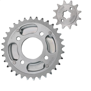 KIT DE ENGRANES (SPROCKET) MASUDA ACERO 1045 520-32T/12T ITALIKA TC200