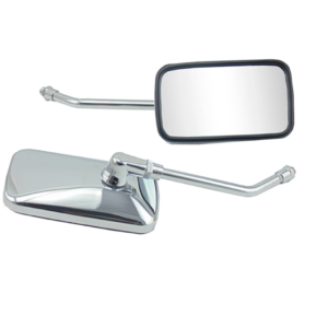 ESPEJOS CHOPER CROMADO CUADRADO M10