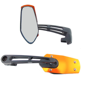 ESPEJOS YAMAHA FZS C/KIT DE TORNILLOS AJUSTABLES A TODAS LAS BASES DORADO