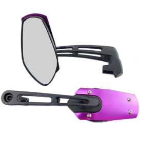 ESPEJOS YAMAHA FZS C/KIT DE TORNILLOS AJUSTABLES A TODAS LAS BASES MORADO