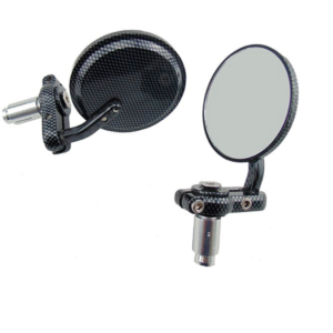ESPEJOS UNIVERSALES IRON RACING REDONDO FIBRA