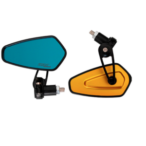 ESPEJOS UNIVERSALES IRON RACING AMERICA DORADO