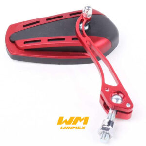 ESPEJOS UNIVERSALES MONSTER 10mm.  ROJO