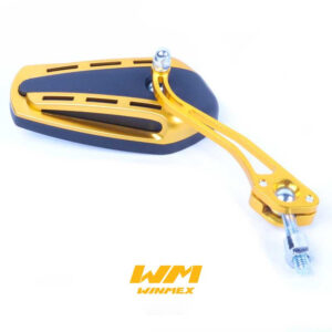 ESPEJOS UNIVERSALES MONSTER 10mm.  NARANJA