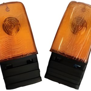 PAR DE DIRECCIONALES HONDA CGL125 TOOL MICA AMBAR