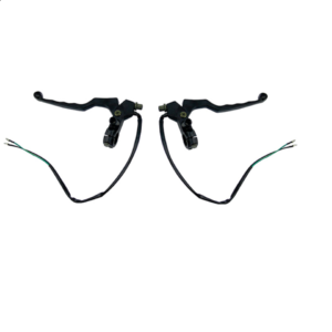 PAR DE MANIJAS FRENO Y CLUTCH (EMBRAGUE) COMPLETAS ITALIKA FT150 JGO.