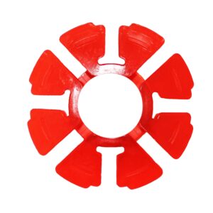 JUEGO DE GOMAS DE SPROCK (MAZA) SUZUKI GIXXER 155, GIXXER BI TONO, GIXXER SF (PVC)